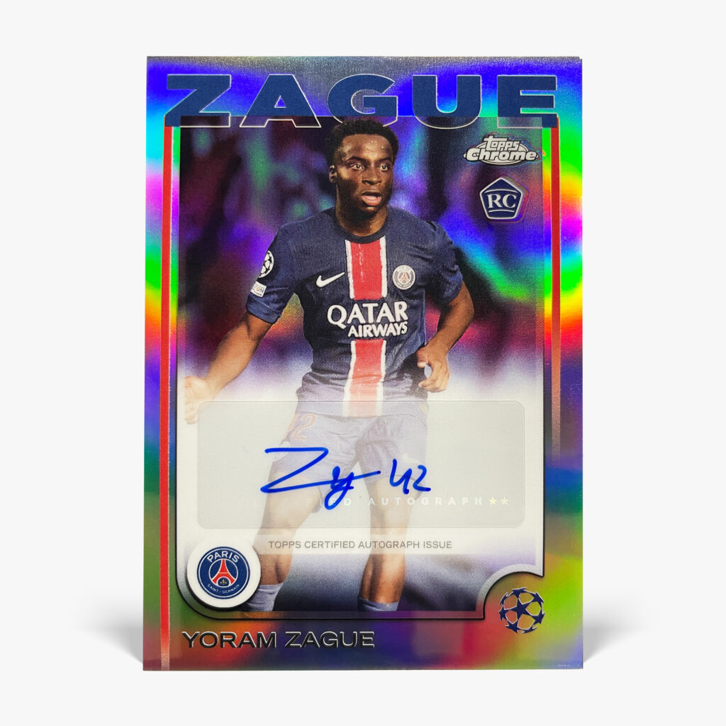2024-25 Topps Chrome UCC - Yoram Zague Autograf