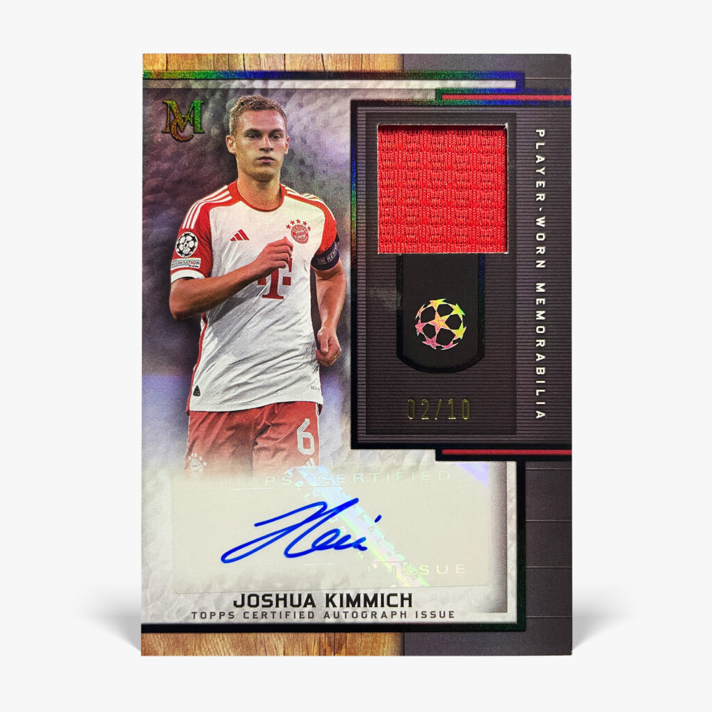 2023-24 Topps Museum Collection - Joshua Kimmich Autograf Relic /10