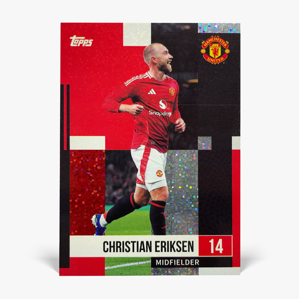 2024-25 Topps Team Set Manchester United - Static - Christian Eriksen #15