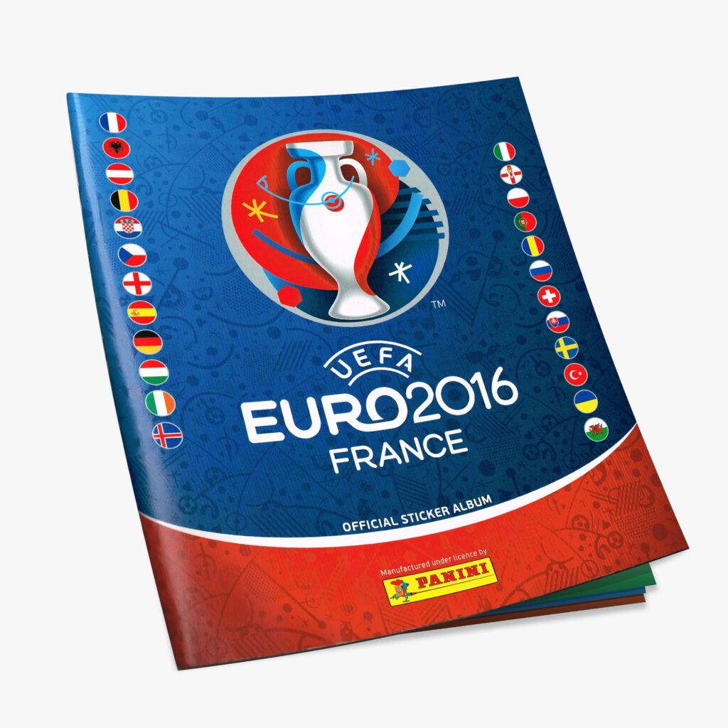 2016 Panini UEFA Euro - Sticker Album - Nyt/tomt