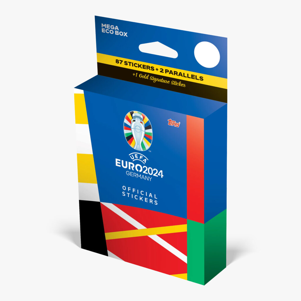 2024 Topps UEFA Euro Stickers - Mega Eco Box
