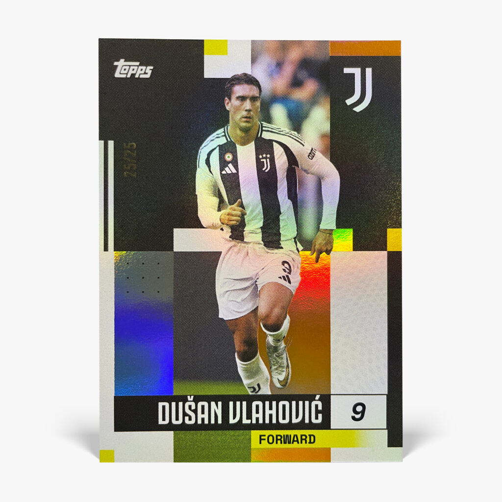 2024-25 Topps Team Set Juventus - Dušan Vlahović /25