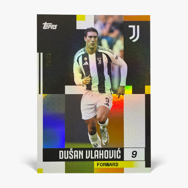 2024-25 Topps Team Set Juventus - Dušan Vlahović /25