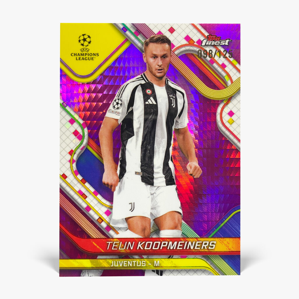 2024-25 Topps Finest UCC - Teun Koopmeiners /125