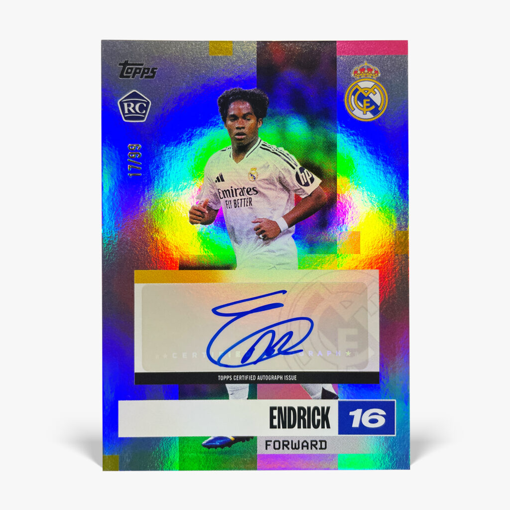 2024-25 Topps Team Set Real Madrid - Endrick Autograf /99