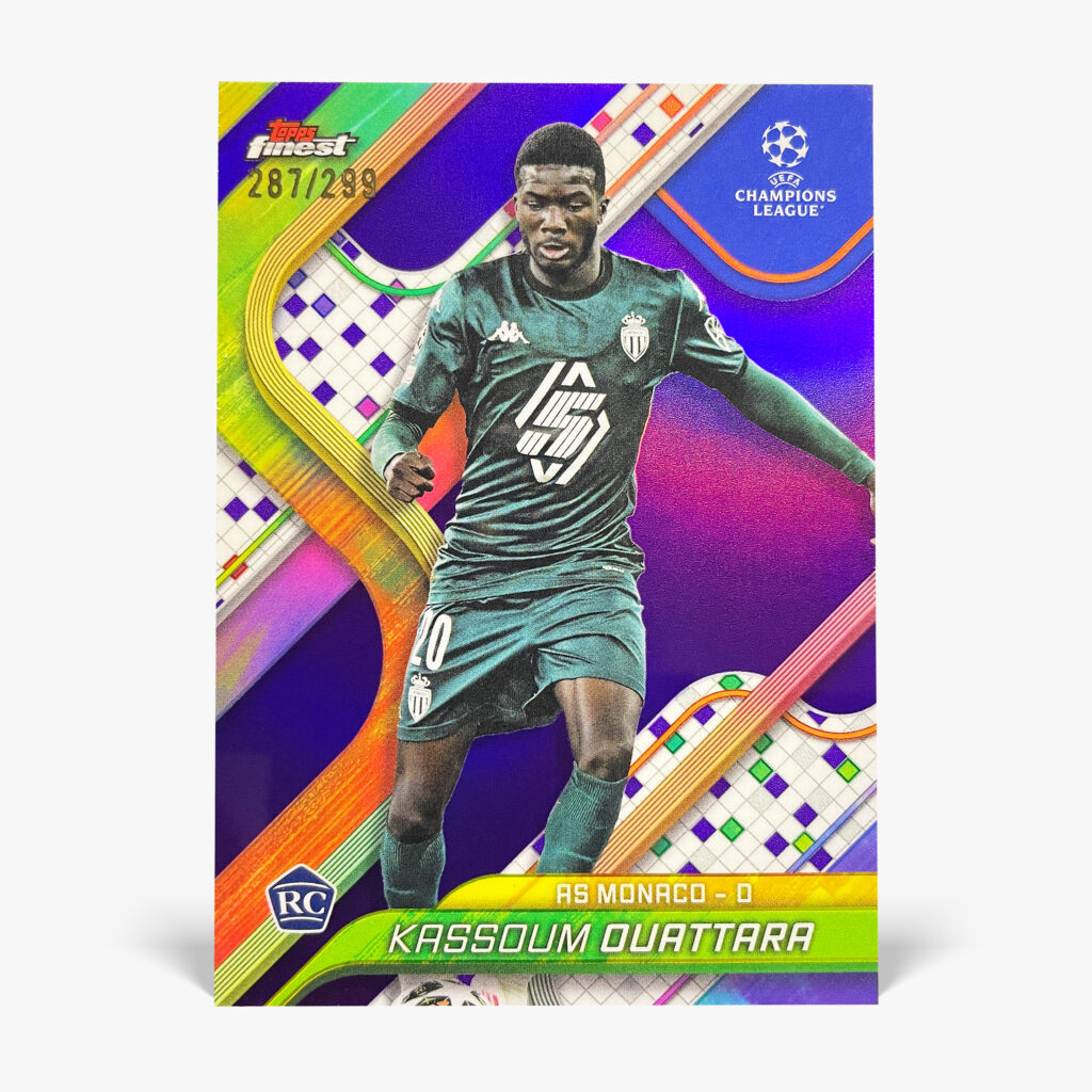 2024-25 Topps Finest UCC - Kassoum Ouattara /299