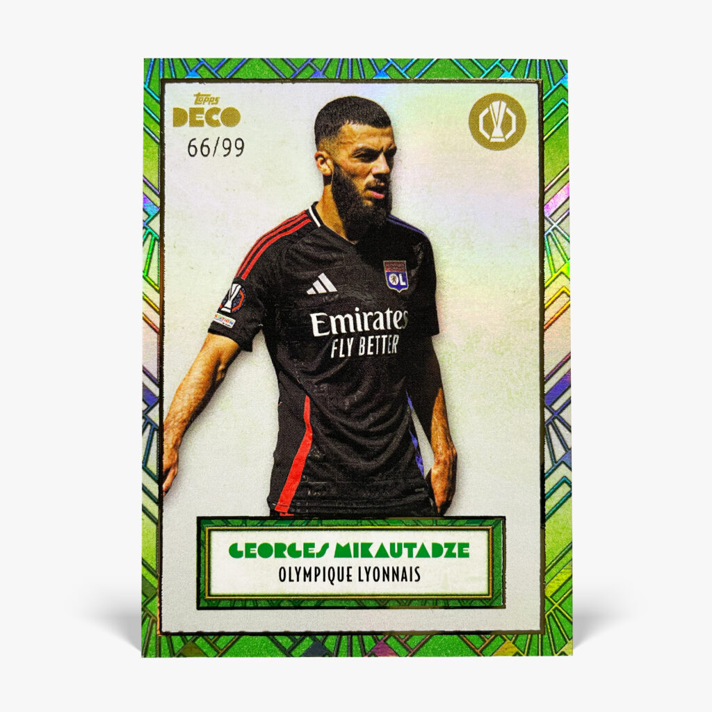 2024-25 Topps Deco UCC - Georges Mikautadze /99