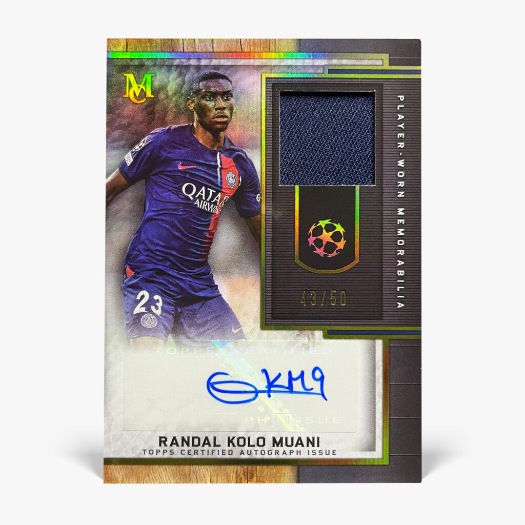 2023-24 Topps Museum Collection - Randal Kolo Muani Autograf Relic /50