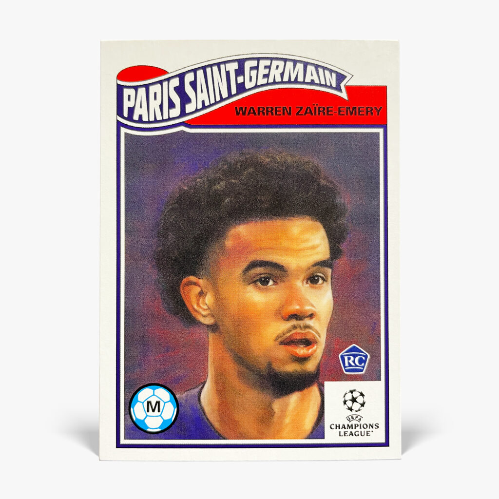 2023 Topps Living Set - Warren Zaïre-Emery #556