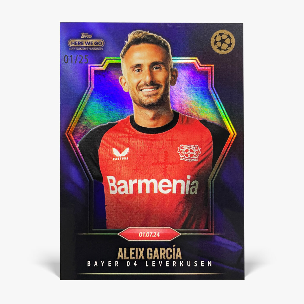 2024-25 Topps Here We Go UCC - Aleix García /25