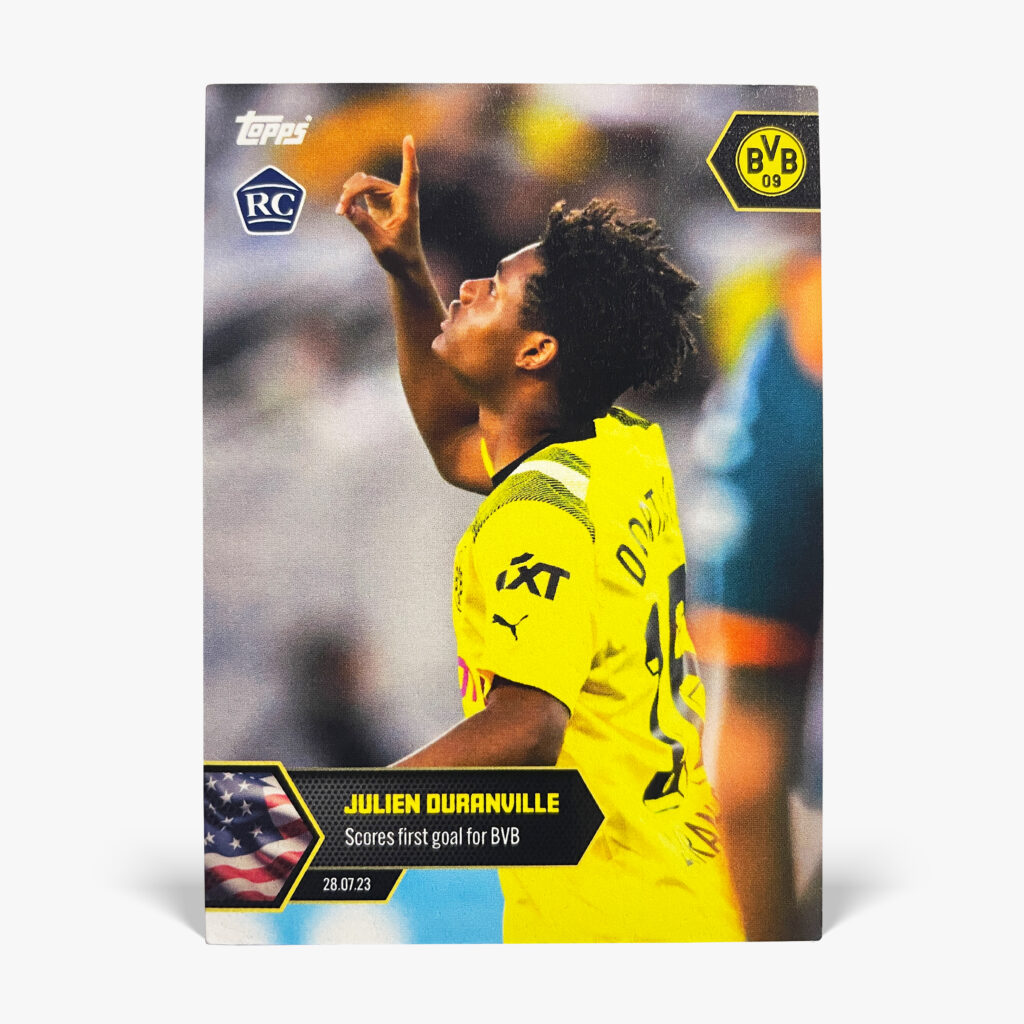 2023 Topps Now Borussia Dortmund - Julien Duranville #4
