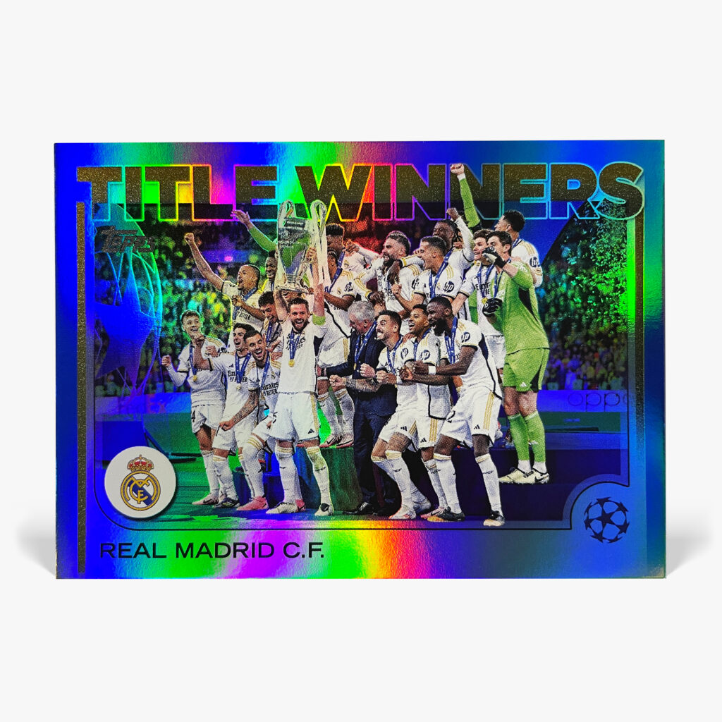2024-25 Topps UCC - Title Winners - Real Madrid /125
