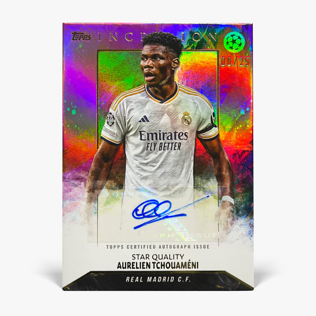 2023-24 Topps Inception UCC - Aurelien Tchouaméni Autograf /25