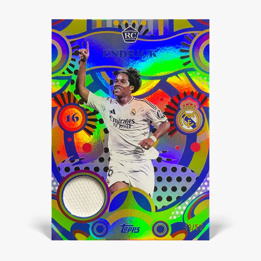 2024-25 Topps Team Set Real Madrid - Endrick Relic /50