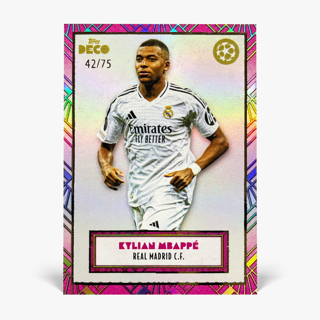 2024-25 Topps Deco UCC - Kylian Mbappé /75