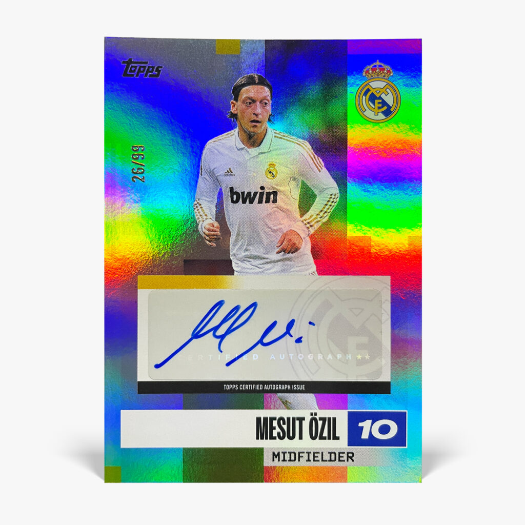2024-25 Topps Team Set Real Madrid - Mesut Özil Autograf /99