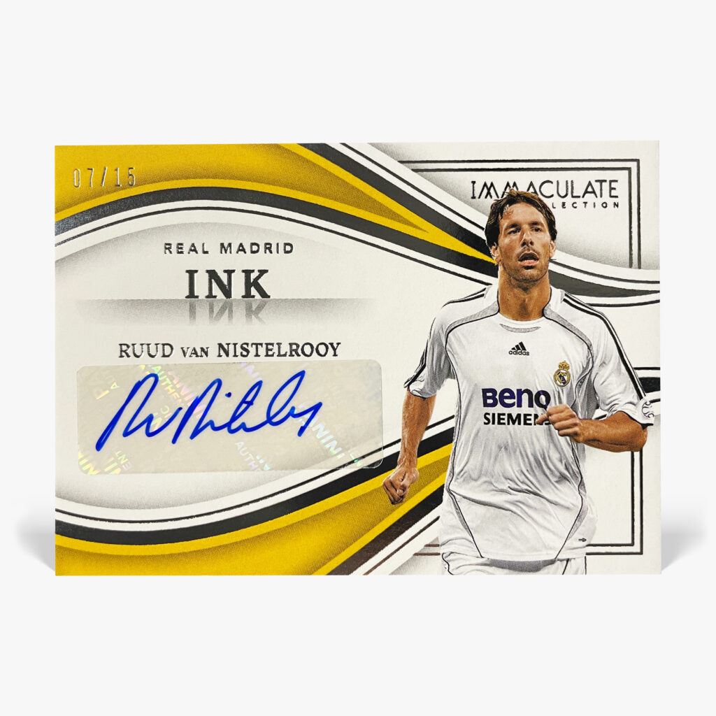 2023-24 Panini Immaculate - Ruud van Nistelrooy Autograf /15