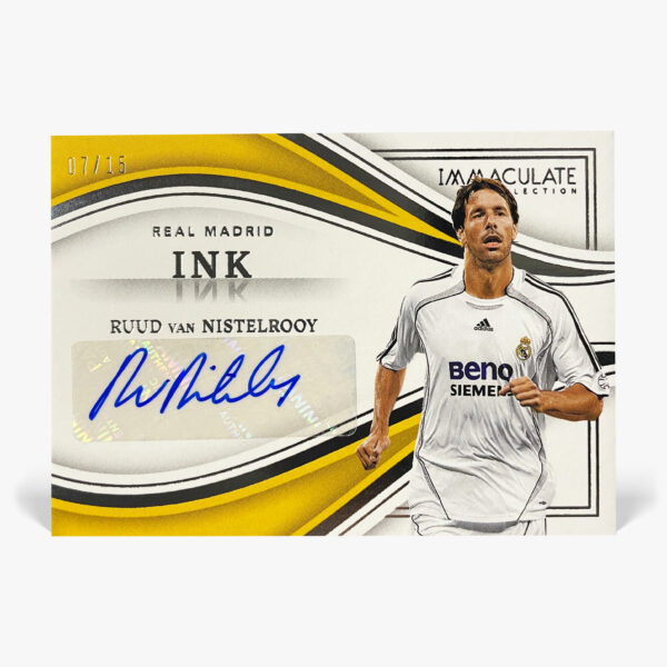 2023-24 Panini Immaculate - Ruud van Nistelrooy Autograf /15