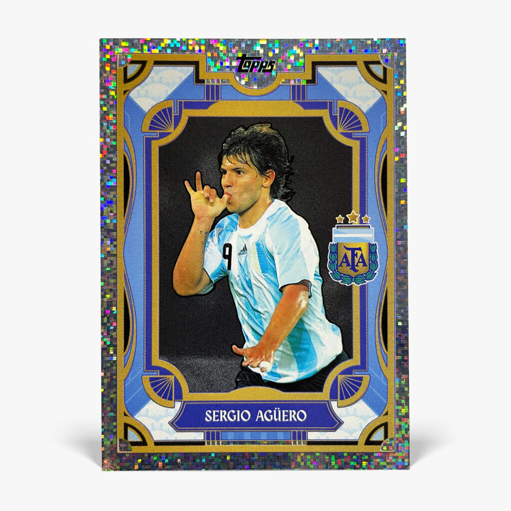 2024-25 Topps Team Set Argentina - Tango (Static) - Sergio Agüero
