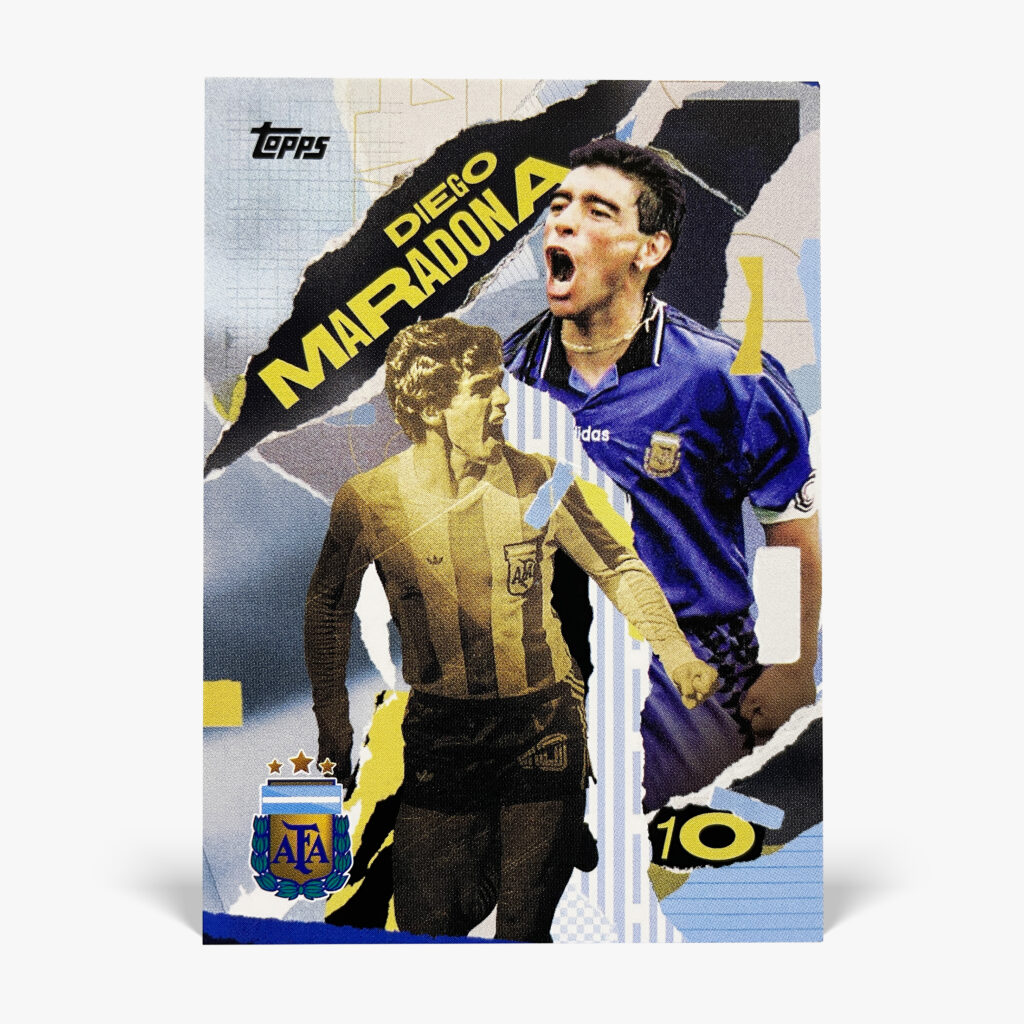 2024-25 Topps Team Set Argentina - Bookends - Diego Maradona