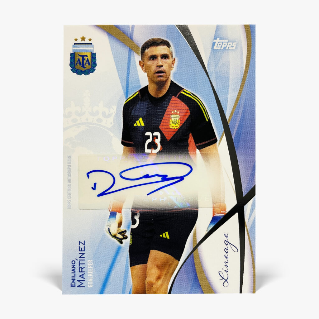 2024 Topps Lineage Argentina - Emiliano Martínez Autograf