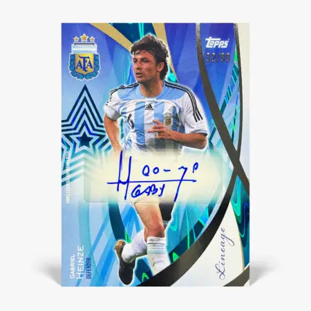2024 Topps Lineage Argentina - Gabriel Heinze Autograf /99