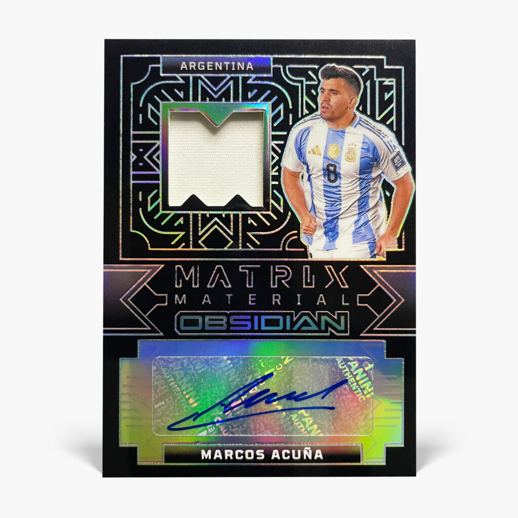 2024-25 Panini Obsidian - Marcos Acuña Autograf Relic /99