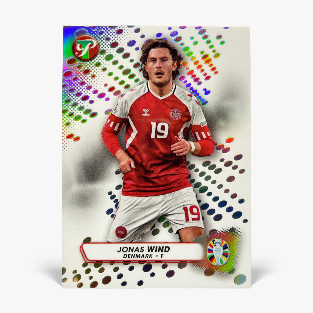 2023 Topps Pristine Road to Euro 2024 - Refractor - Jonas Wind #36