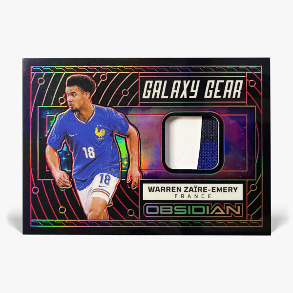 2023-24 Panini Obsidian - Galaxy Gear - Warren Zaïre-Emery Relic /25