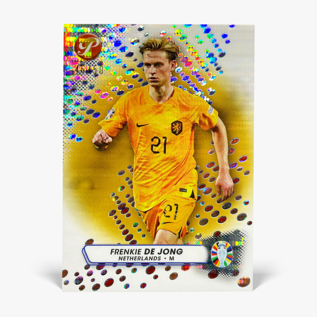 2023 Topps Pristine Road to Euro 2024 - Frenkie de Jong /50