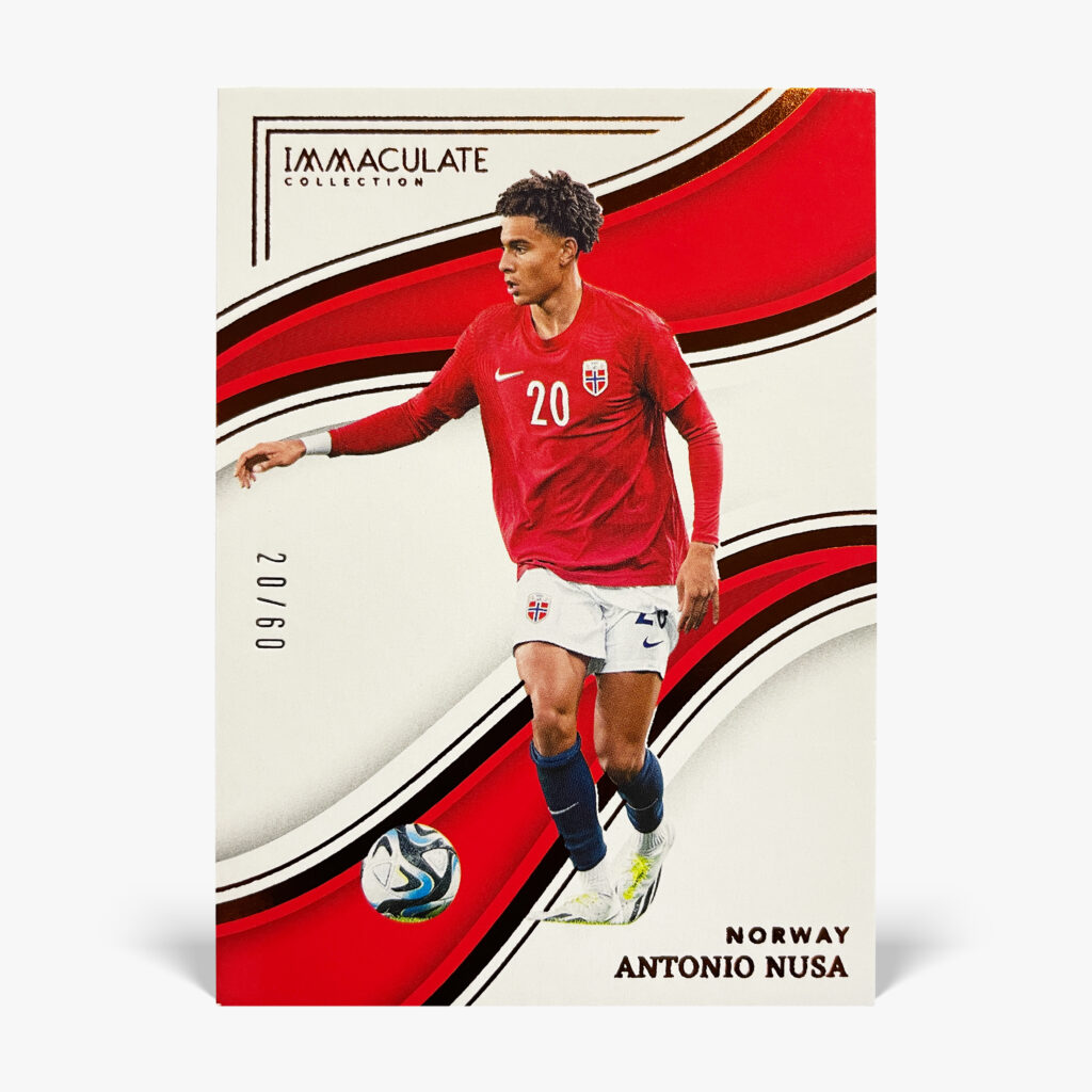 2023-24 Panini Immaculate - Antonio Nusa /60