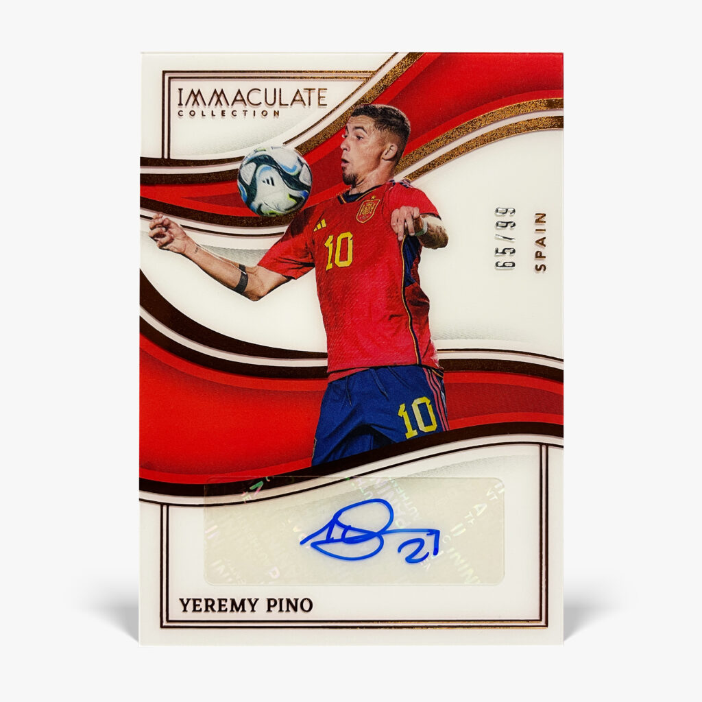 2023-24 Panini Immaculate - Yeremy Pino Autograf /99
