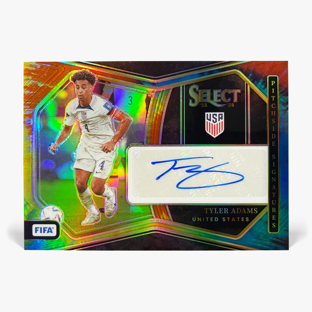 2023-24 Panini Select FIFA - Tyler Adams Autograf /25