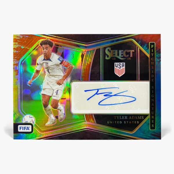 2023-24 Panini Select FIFA - Tyler Adams Autograf /25