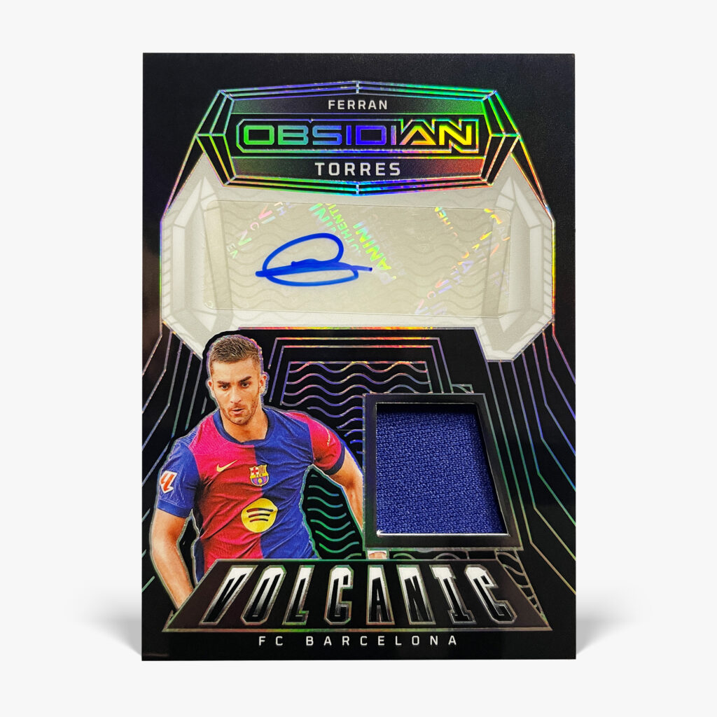 2024-25 Panini Obsidian - Ferran Torres Autograf Relic /199