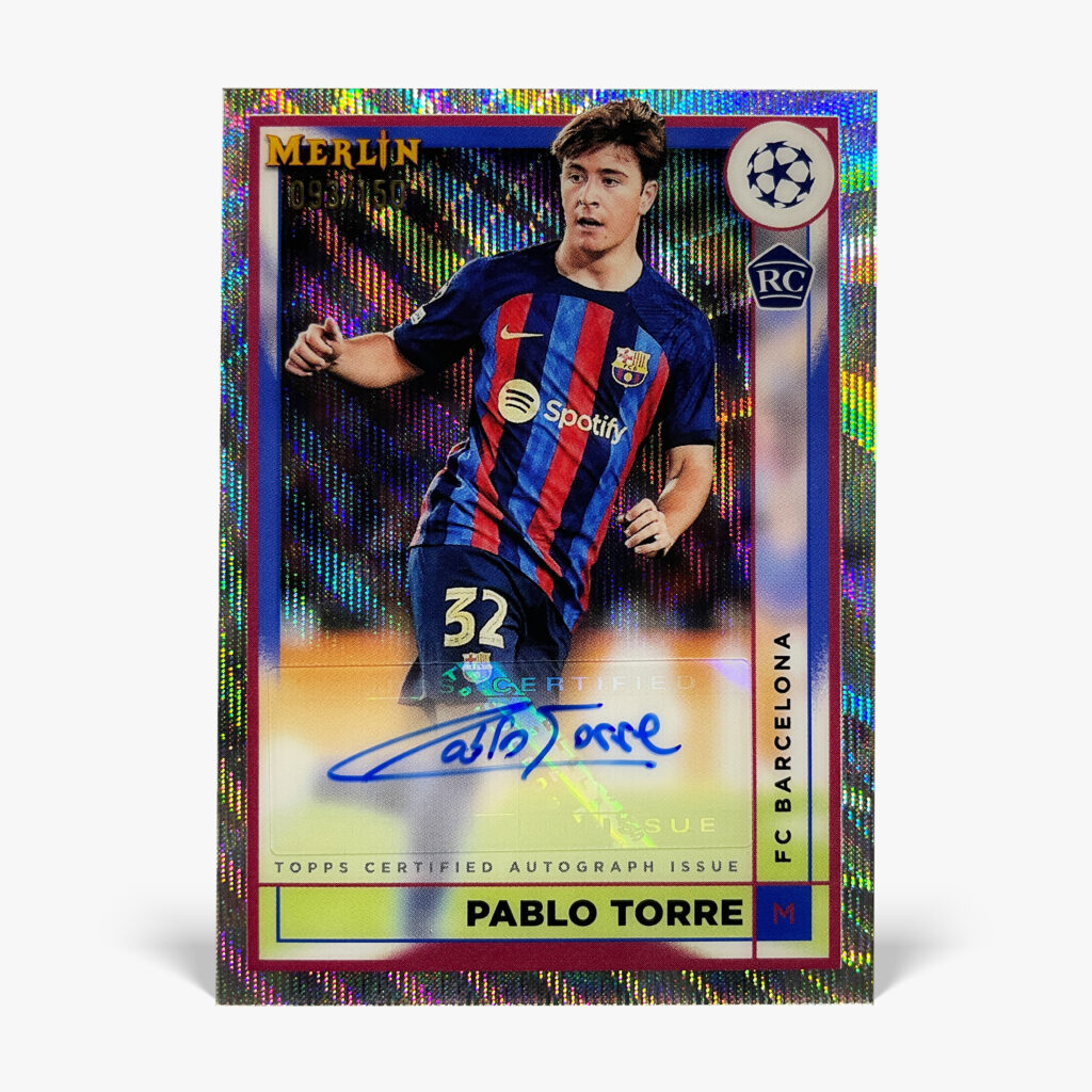2022-23 Topps Merlin UCC - Pablo Torre Autograf /150