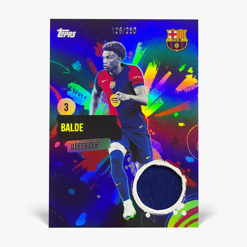 2024-25 Topps Team Set FC Barcelona - Alejandro Balde Relic /250