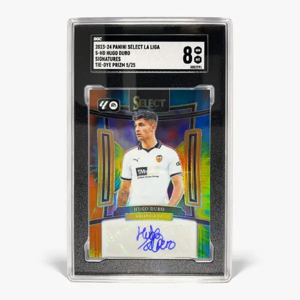 2023-24 Panini Select La Liga - Hugo Duro Autograf /25 SGC 8