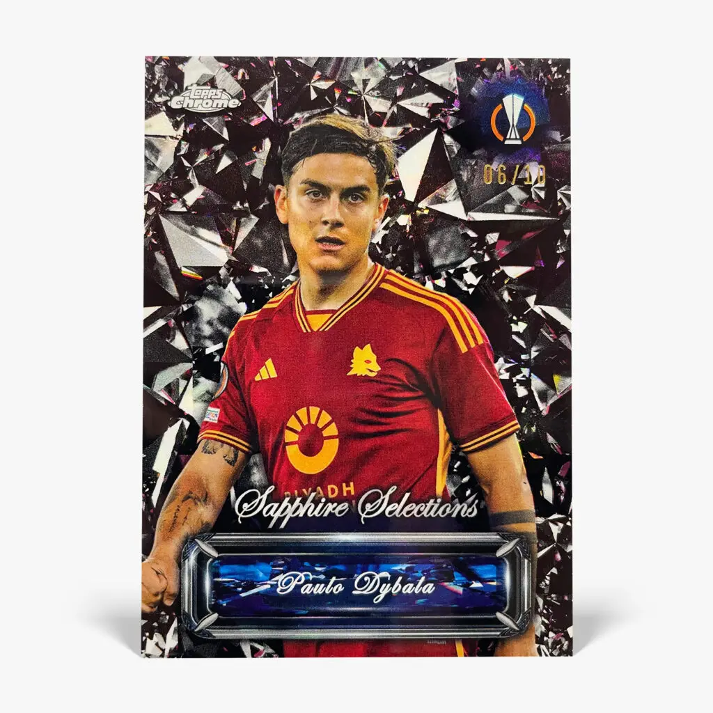 2023-24 Topps Chrome Sapphire UCC - Sapphire Selections - Paulo Dybala /10