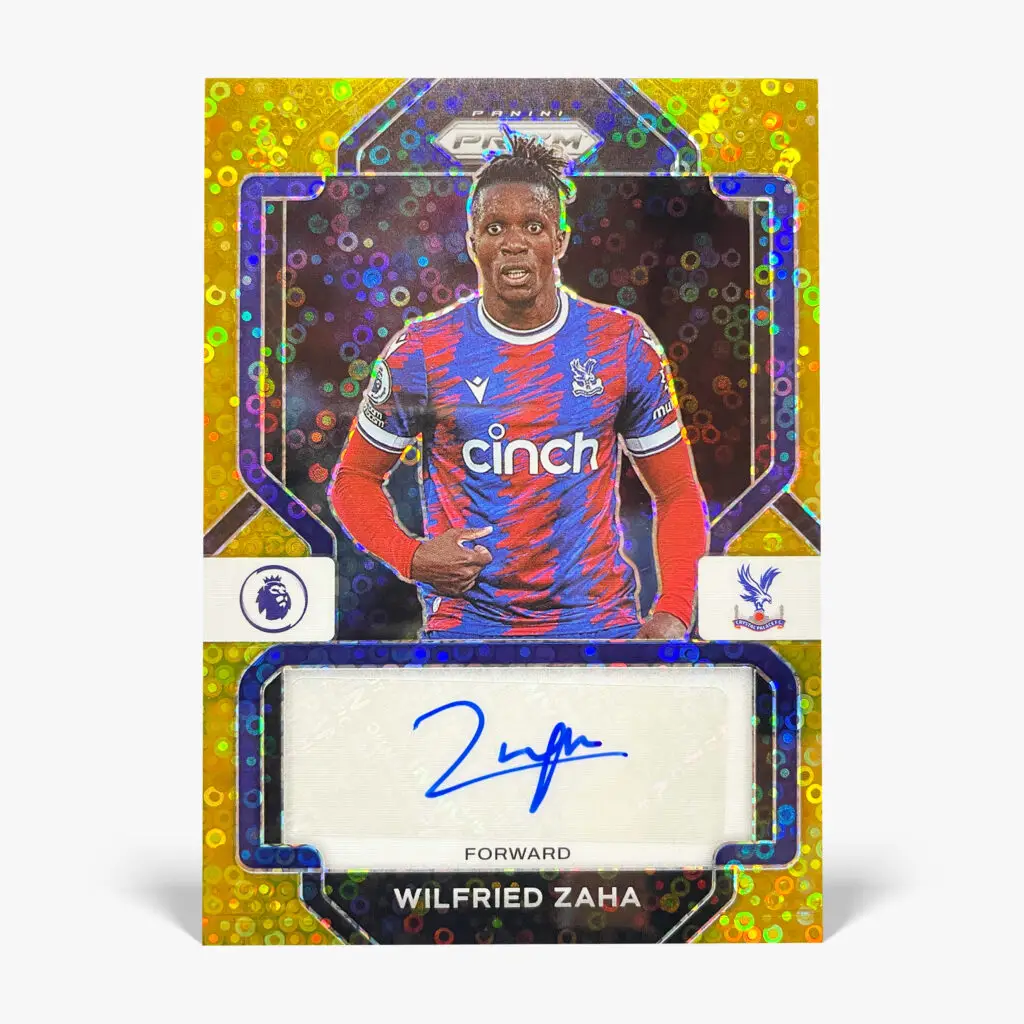 2022-23 Panini Prizm Premier League - Wilfred Zaha Autograf /10