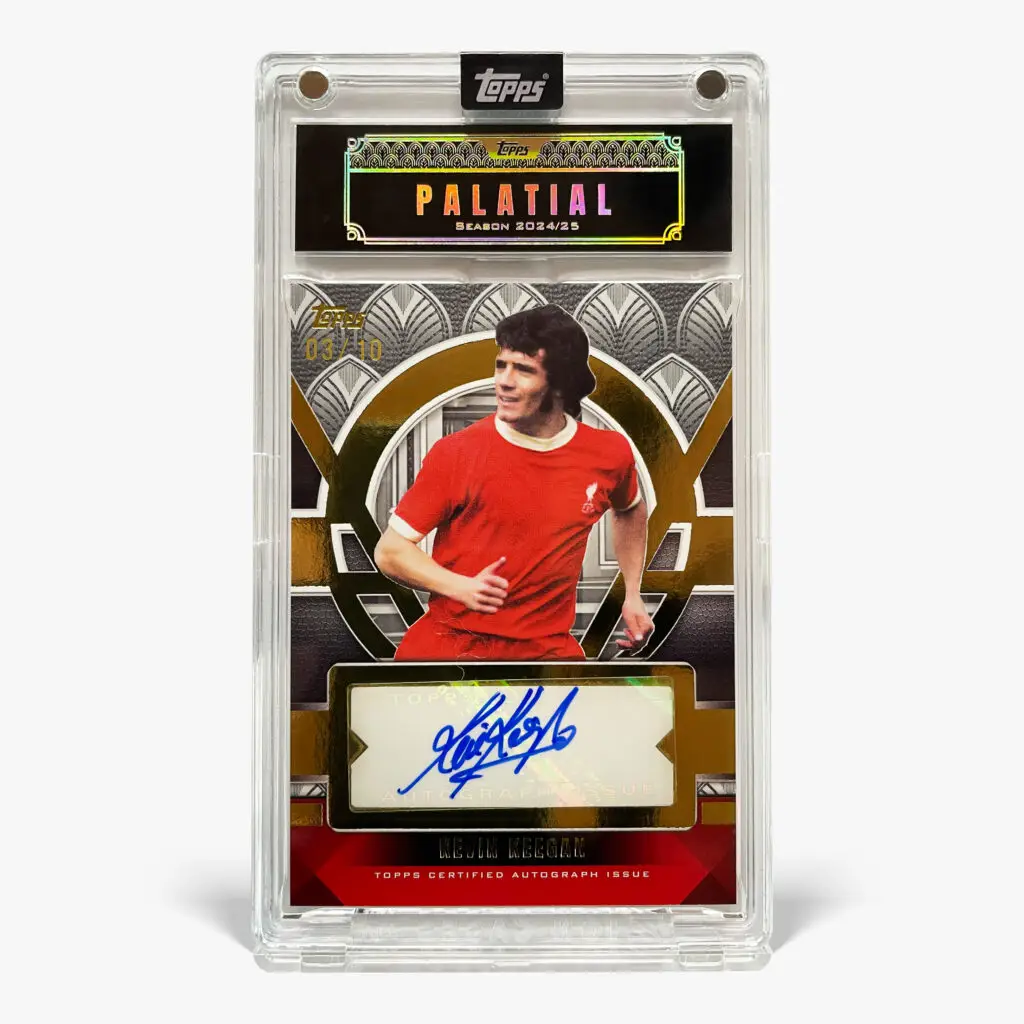 2024-25 Topps Palatial Liverpool - Palatial Pride - Kevin Keegan Autograf /10