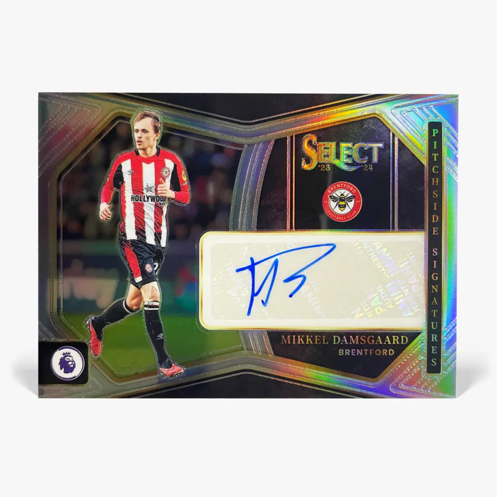 2023-24 Panini Select Premier League - Mikkel Damsgaard Autograf