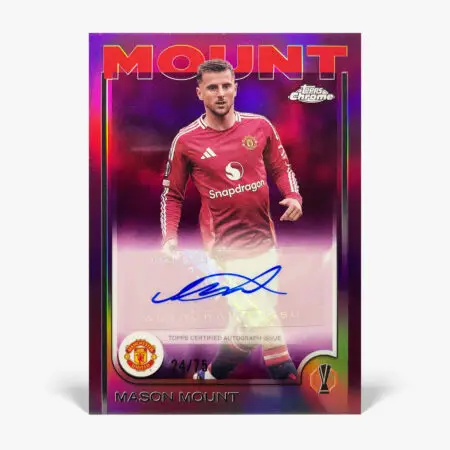 2024-25 Topps Chrome UCC - Mason Mount Autograf /75