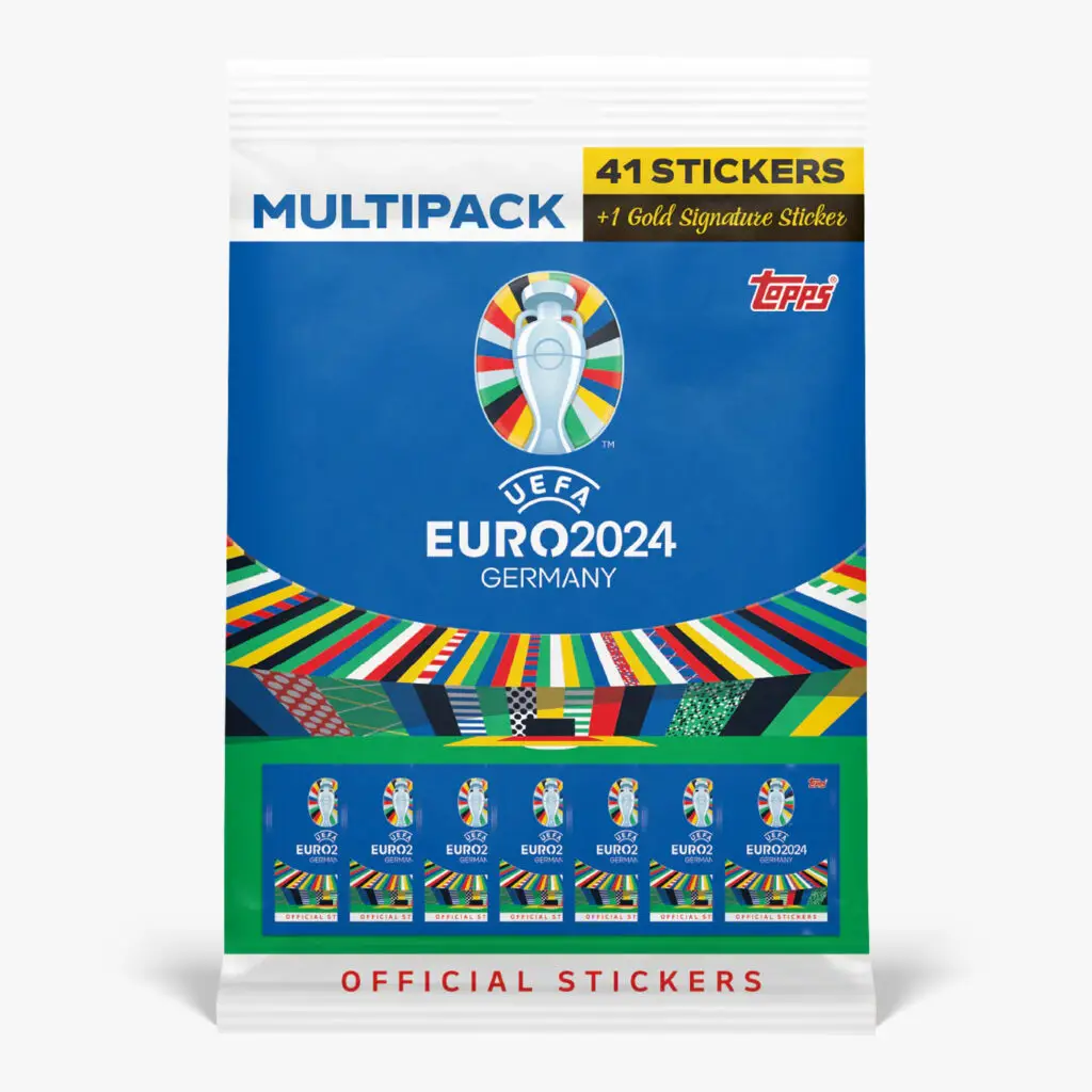 2024 Topps UEFA Euro Stickers - Multipack
