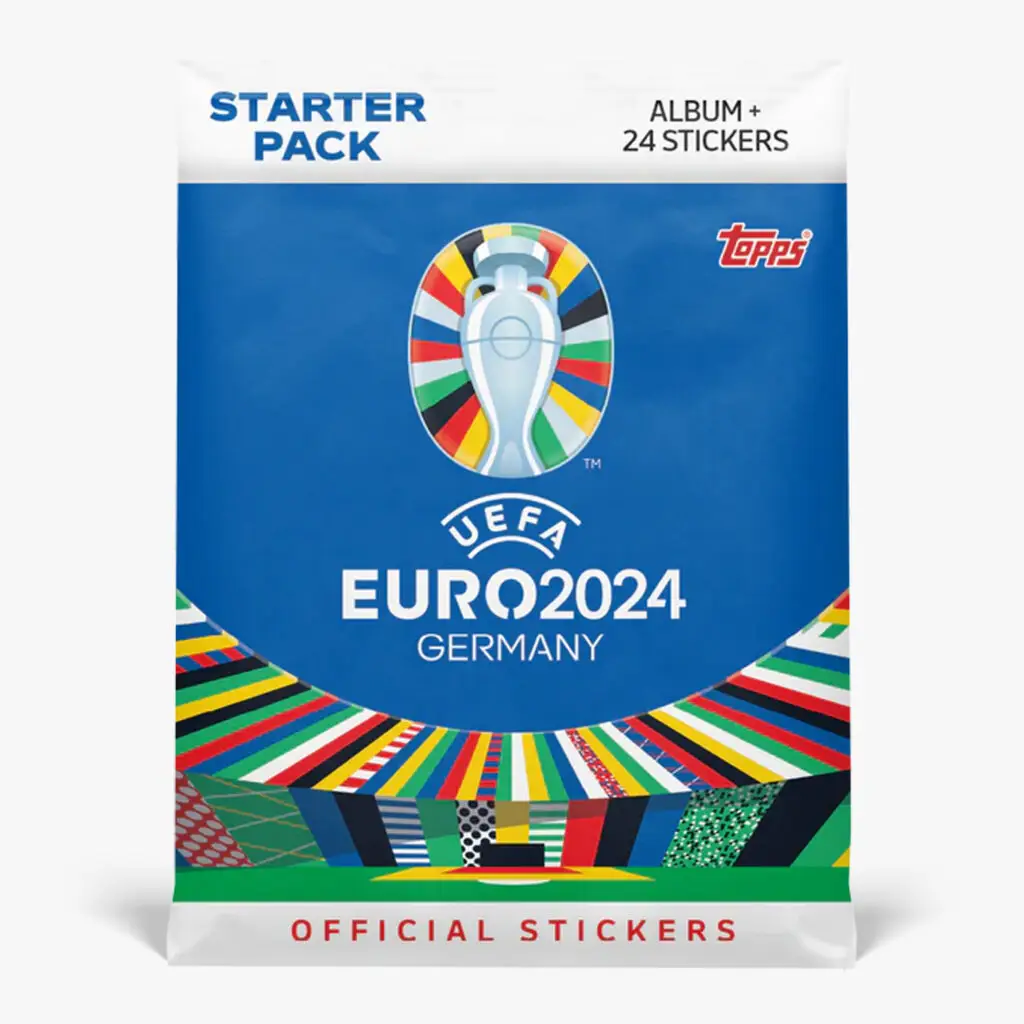 2024 Topps UEFA Euro Stickers - Starter Pack