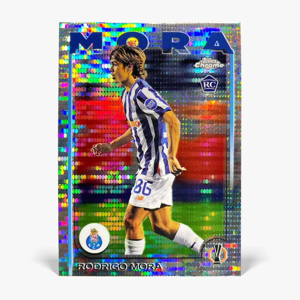 2024-25 Topps Chrome UCC - Pulsar - Rodrigo Mora #137