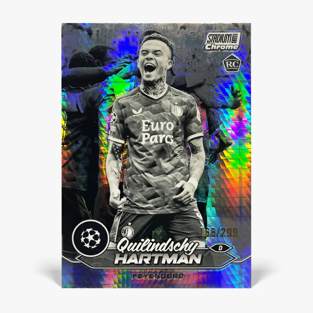 2023-24 Topps Stadium Club Chrome UCC - Quilindschy Hartman /299