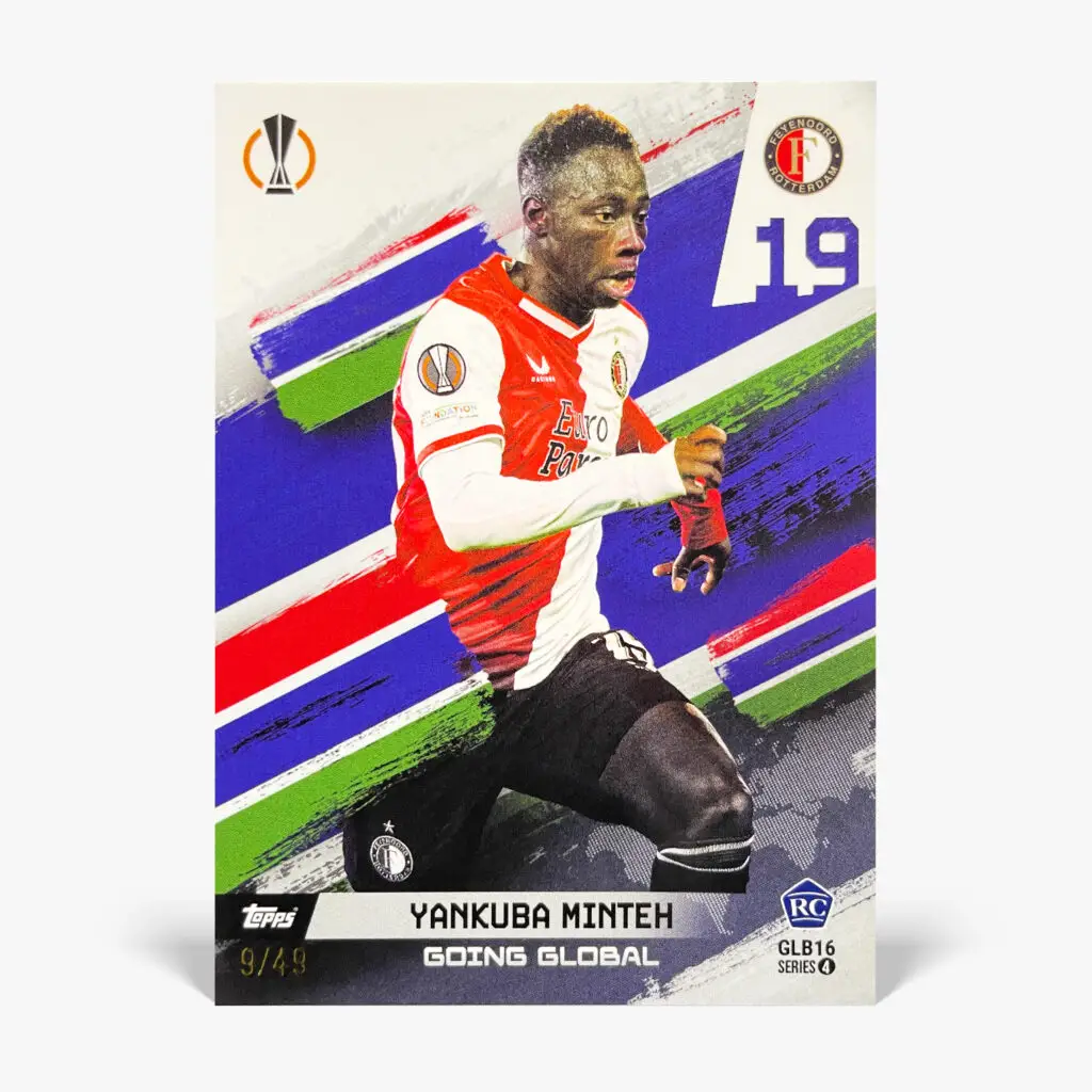 2023 Topps Total Football UEL - Yankuba Minteh /49