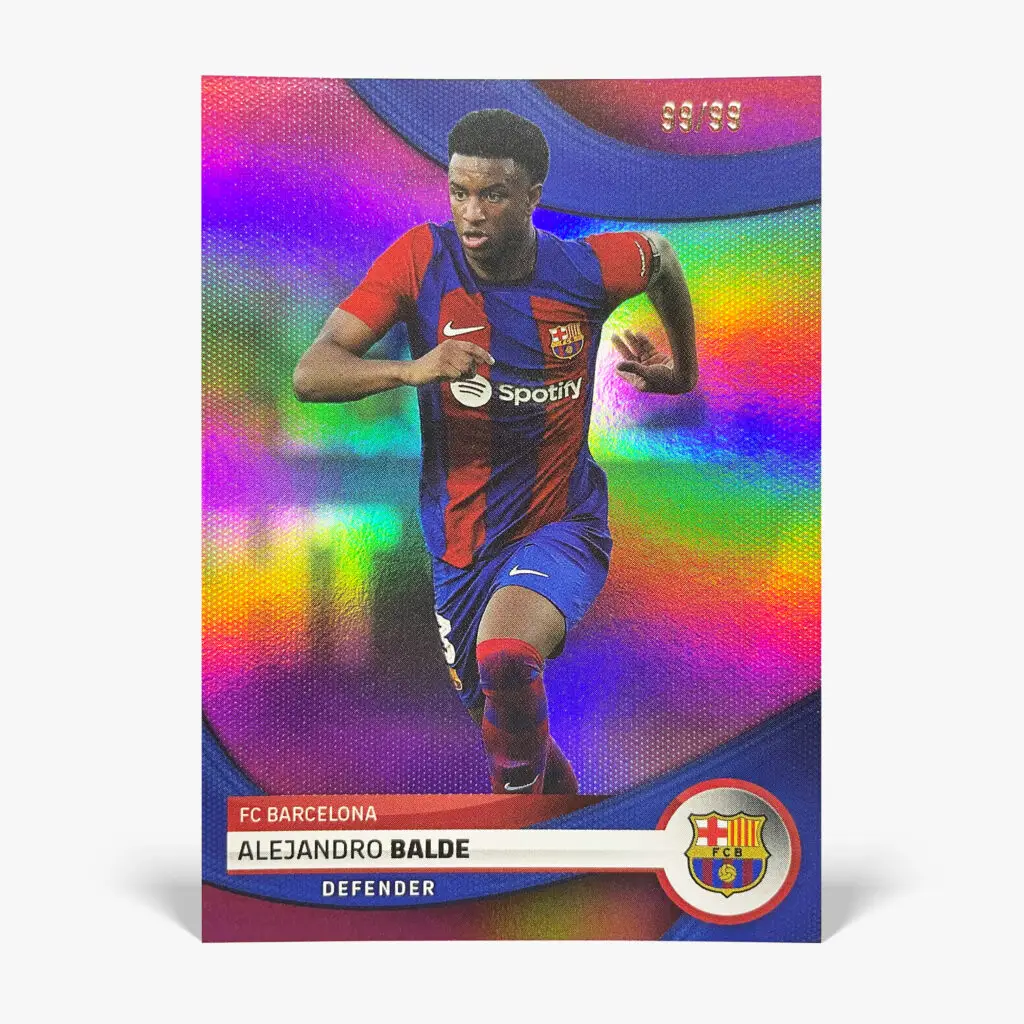 2023-24 Topps Team Set FC Barcelona - Alejandro Balde /99