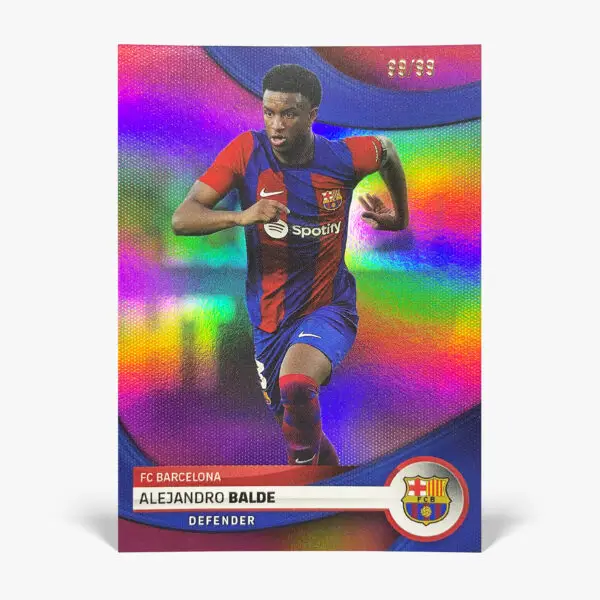 2023-24 Topps Team Set FC Barcelona - Alejandro Balde /99